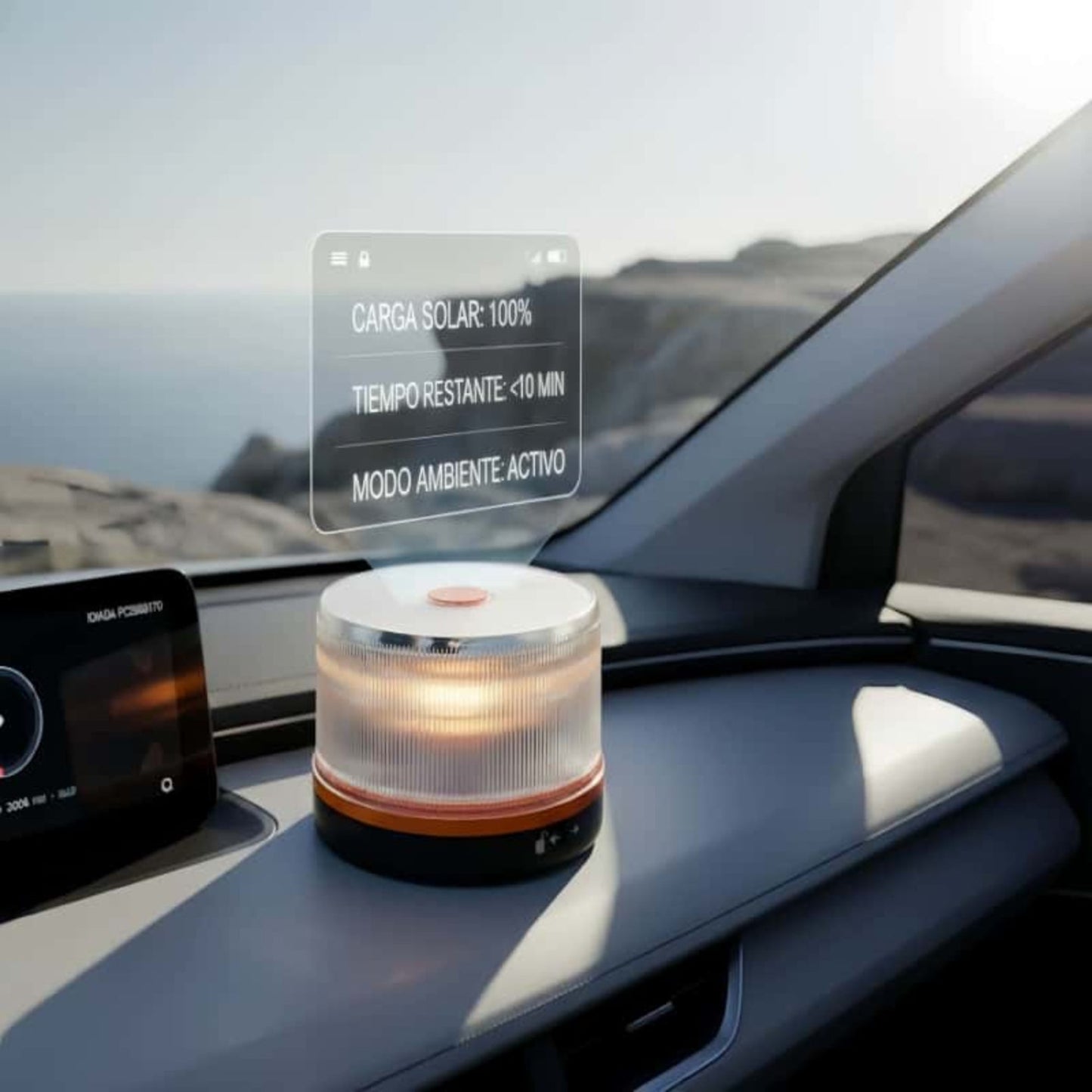 ✨ Último día 70% dto. | Compra 6 y llévate un radar/detector de velocidad GRATIS | Luz V16 DGT 2026 Autonomía solar ilimitada ⚠️ Alerta triple + Llamada satelital 🛰️